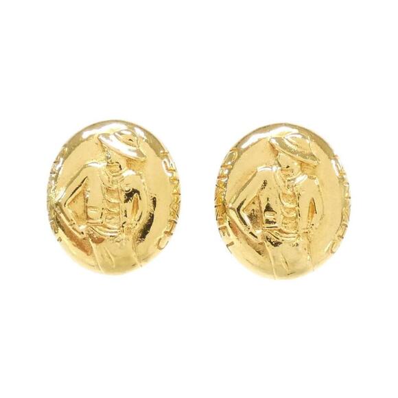 CHANEL Gold Earrings - Picture 1 of 3